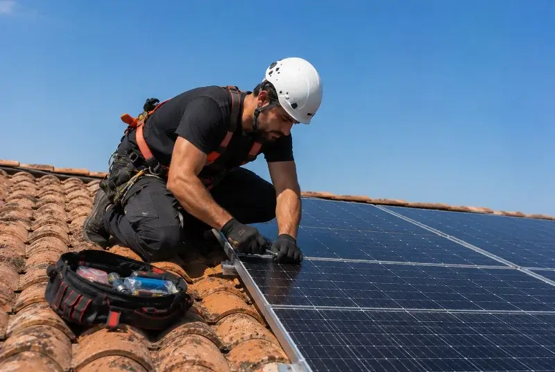 Maintenance et monitoring de panneaux solaires à Forest-sur-Marque